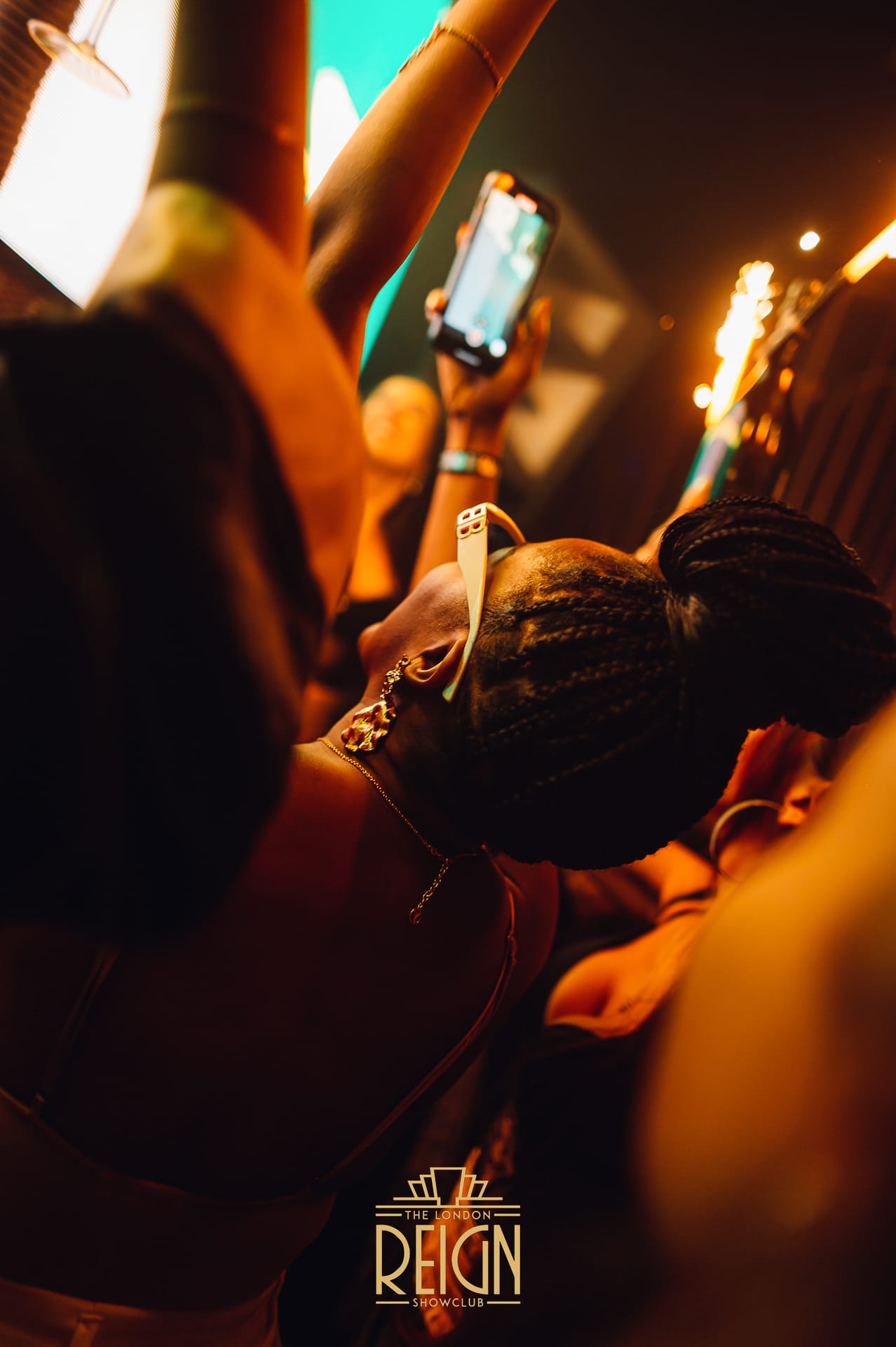 Inside the atmospheric Mahiki London on a busy night