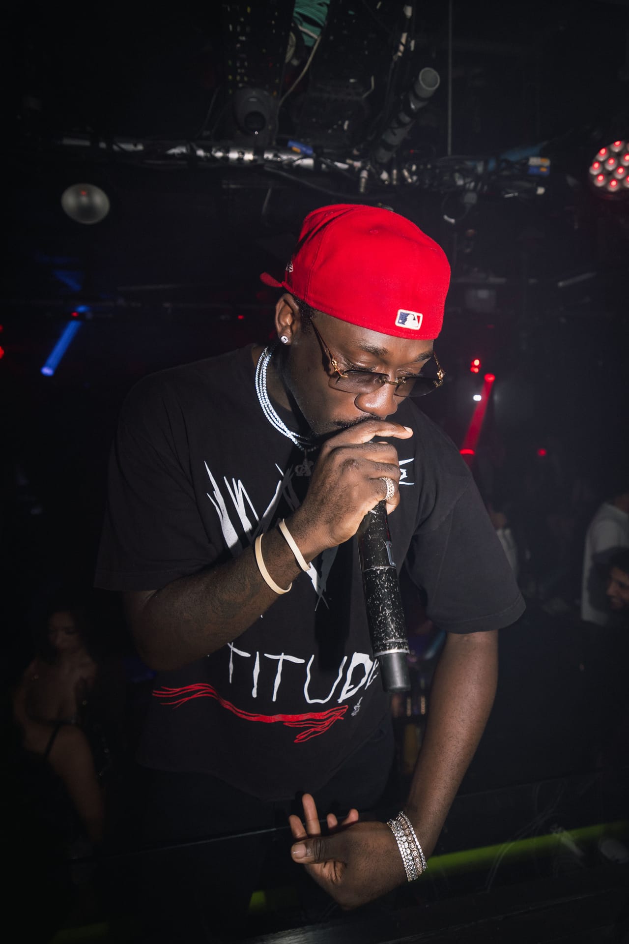 Mayfair club interior on a relaxed Sunday night